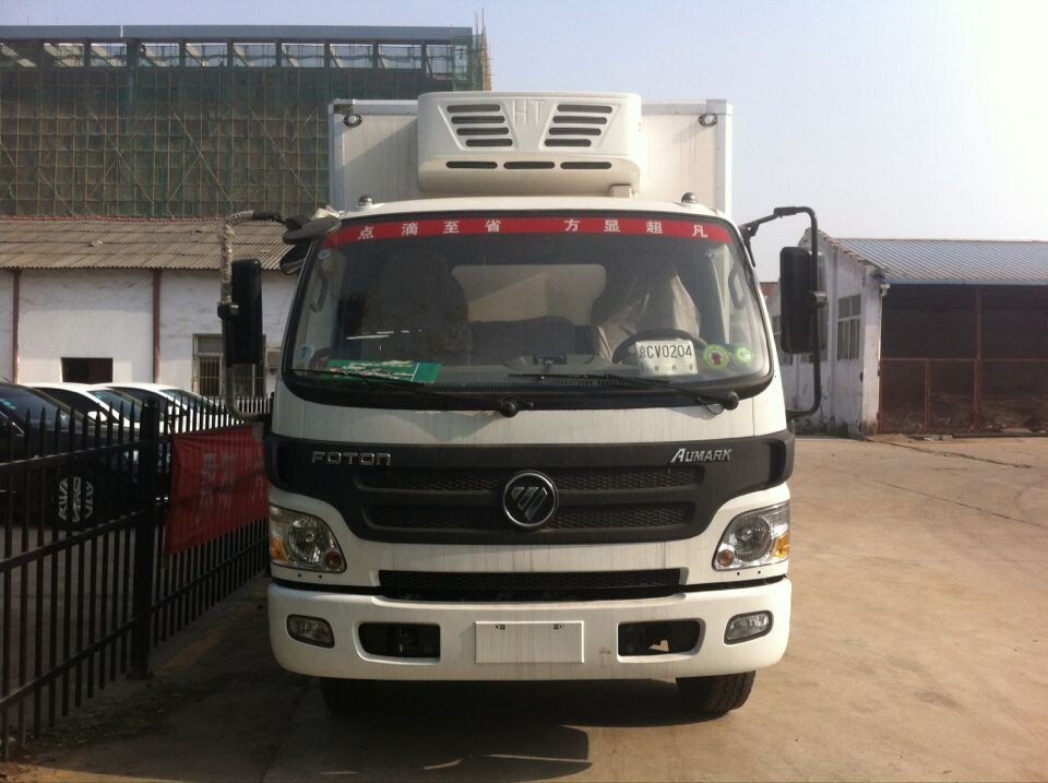 福田歐馬可國五4米2冷藏車(chē)