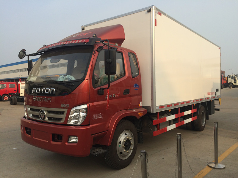 福田奧鈴國五6米8冷藏車(chē)