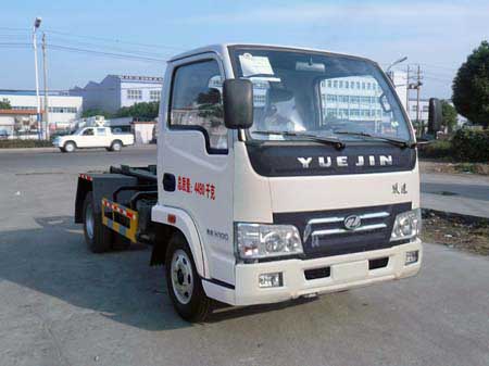 程力威牌CLQ5040ZXX4NJ型車(chē)廂可卸式垃圾車(chē)