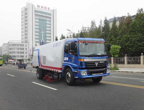 程力威牌CLQ5160TSL4BJ型掃路車(chē)