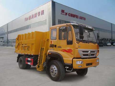 程力威牌CLQ5160ZZZ4ZZ型自裝卸式垃圾車(chē)